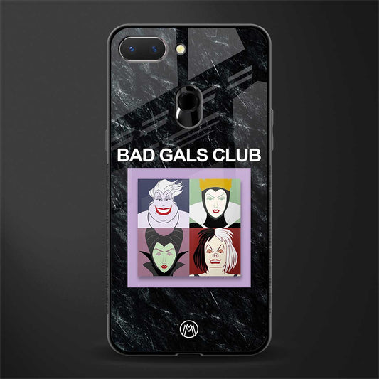 bad gals club glass case for oppo a5 image
