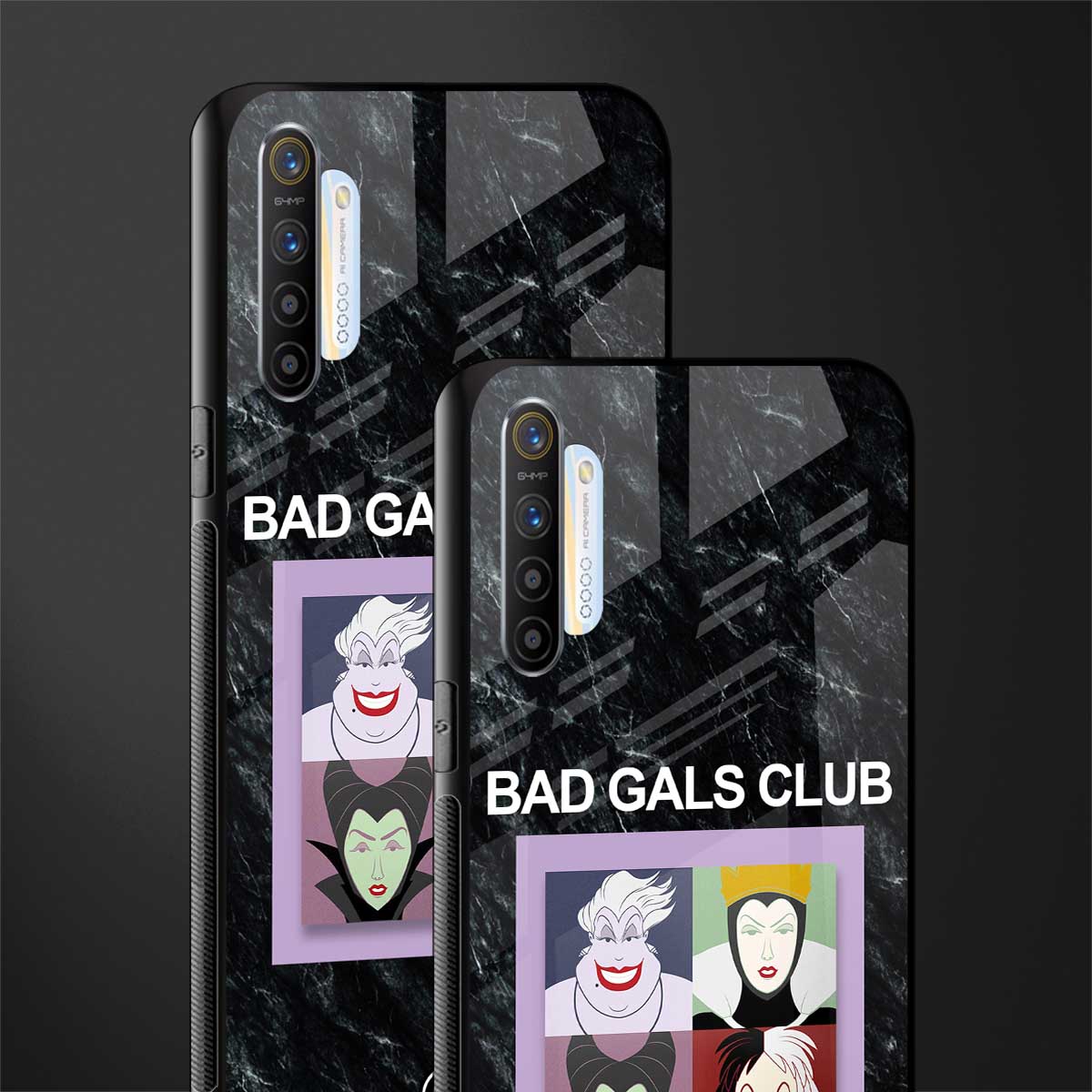 bad gals club glass case for realme xt image-2