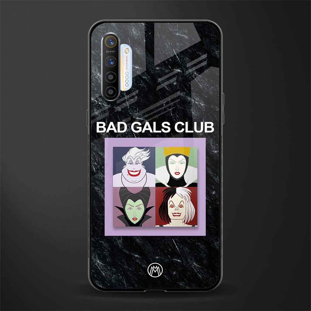 bad gals club glass case for realme x2 image