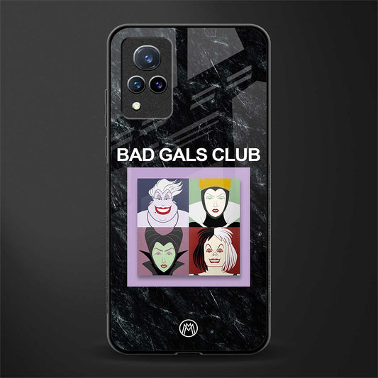 bad gals club glass case for vivo v21 5g image