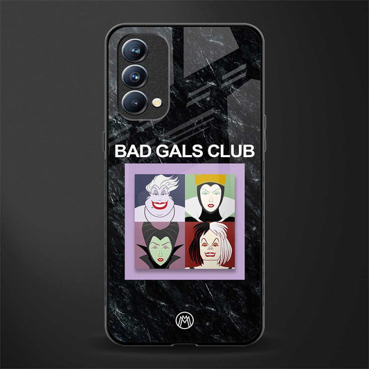 bad gals club glass case for oppo f19 image