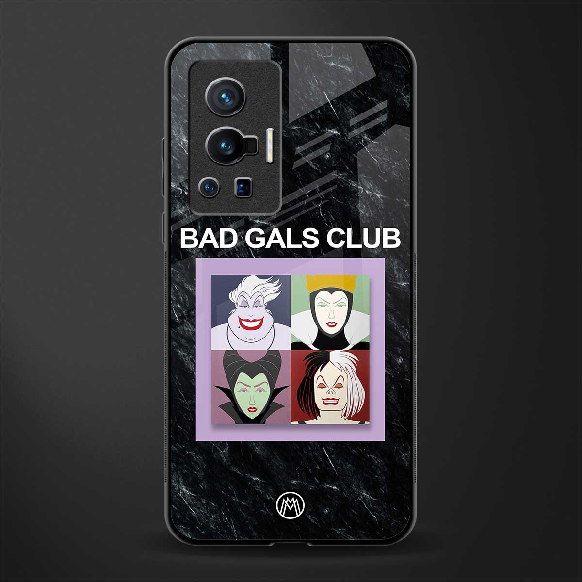 bad gals club glass case for vivo x70 pro image