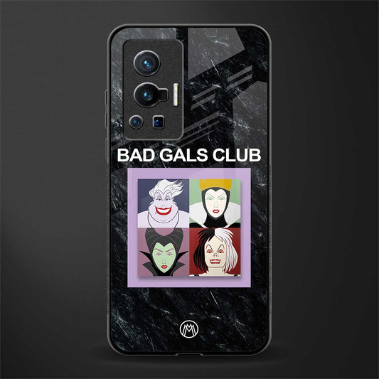 bad gals club glass case for vivo x70 pro image