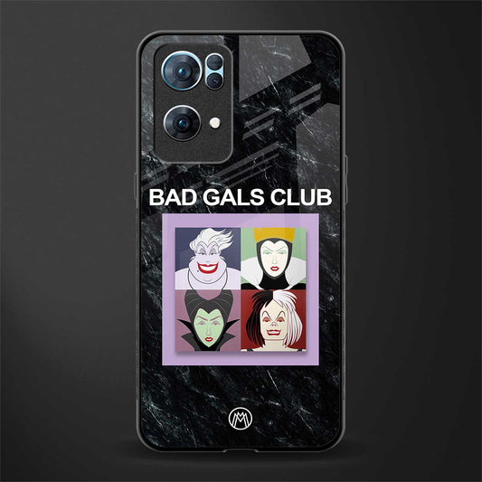 bad gals club glass case for oppo reno7 pro 5g image