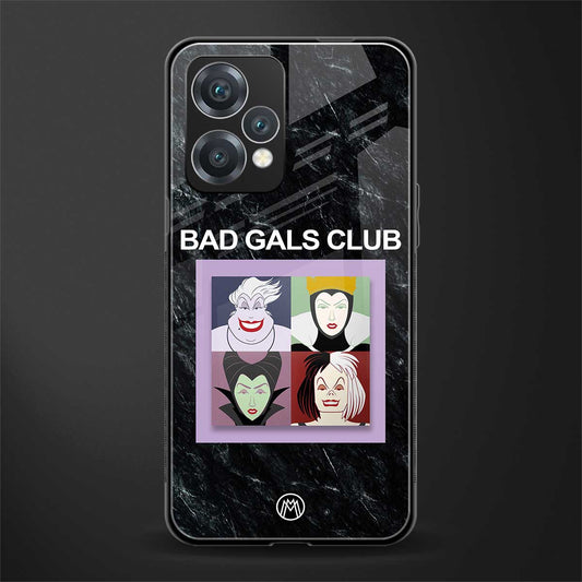 bad gals club back phone cover | glass case for realme 9 pro 5g