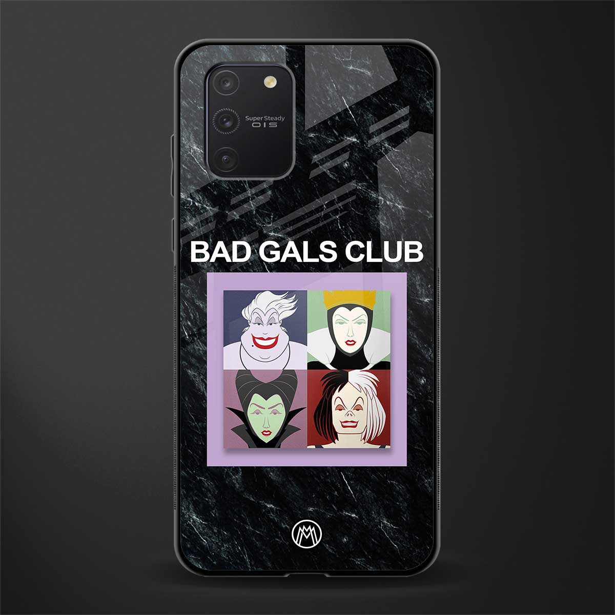 bad gals club glass case for samsung galaxy a91 image