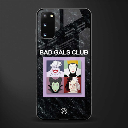bad gals club glass case for samsung galaxy s20 image