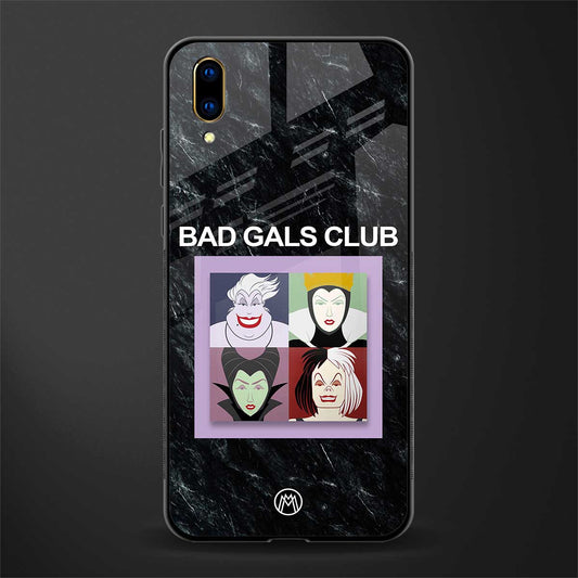bad gals club glass case for vivo v11 pro image