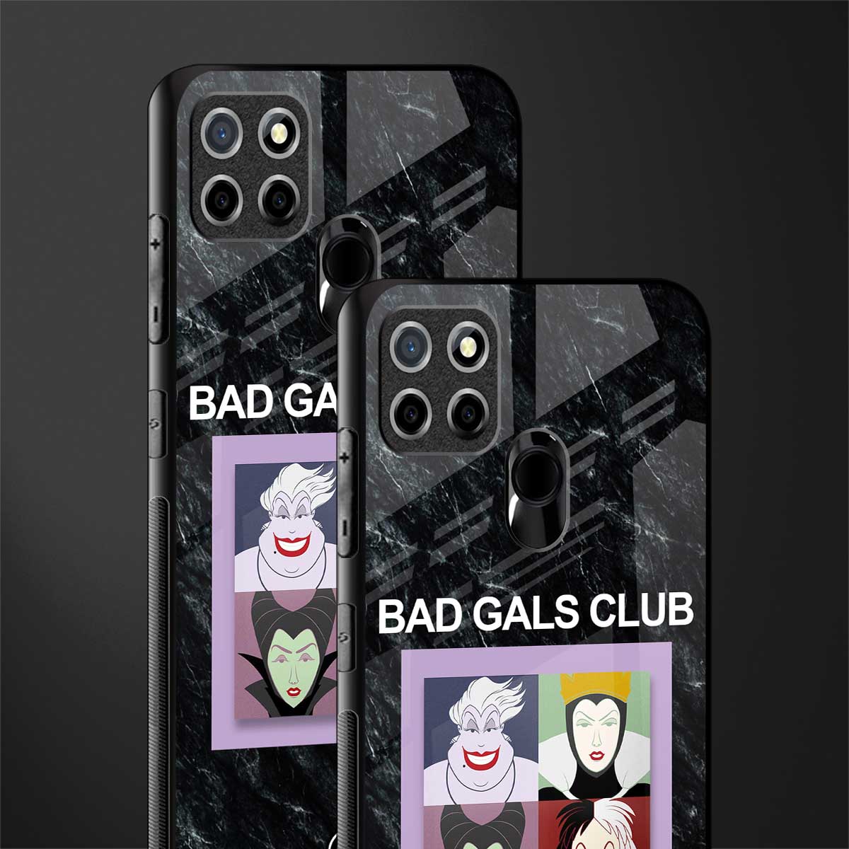 bad gals club glass case for realme narzo 30a image-2