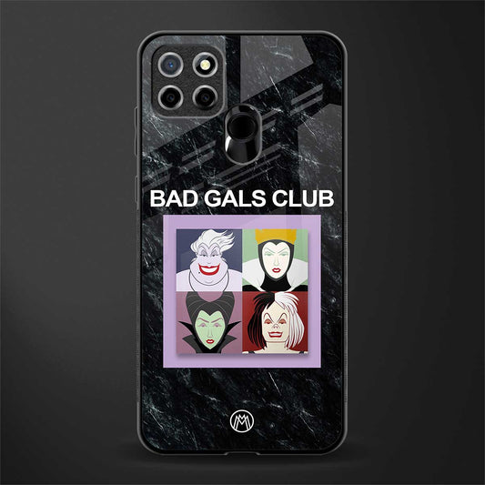 bad gals club glass case for realme c12 image