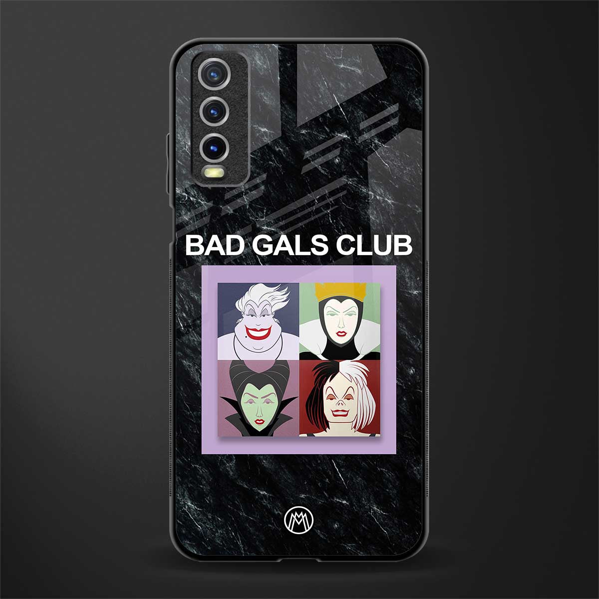 bad gals club glass case for vivo y12s image