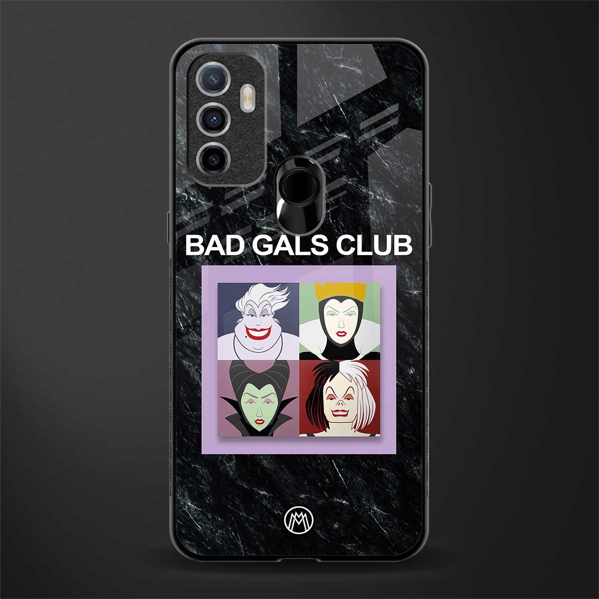 bad gals club glass case for oppo a53 image