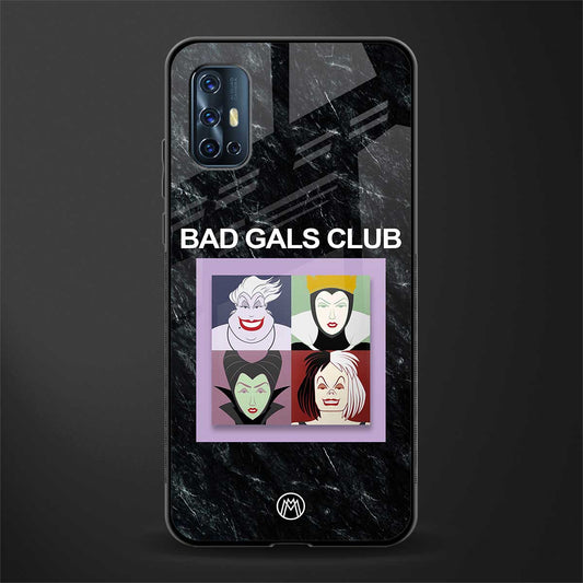 bad gals club glass case for vivo v17 image