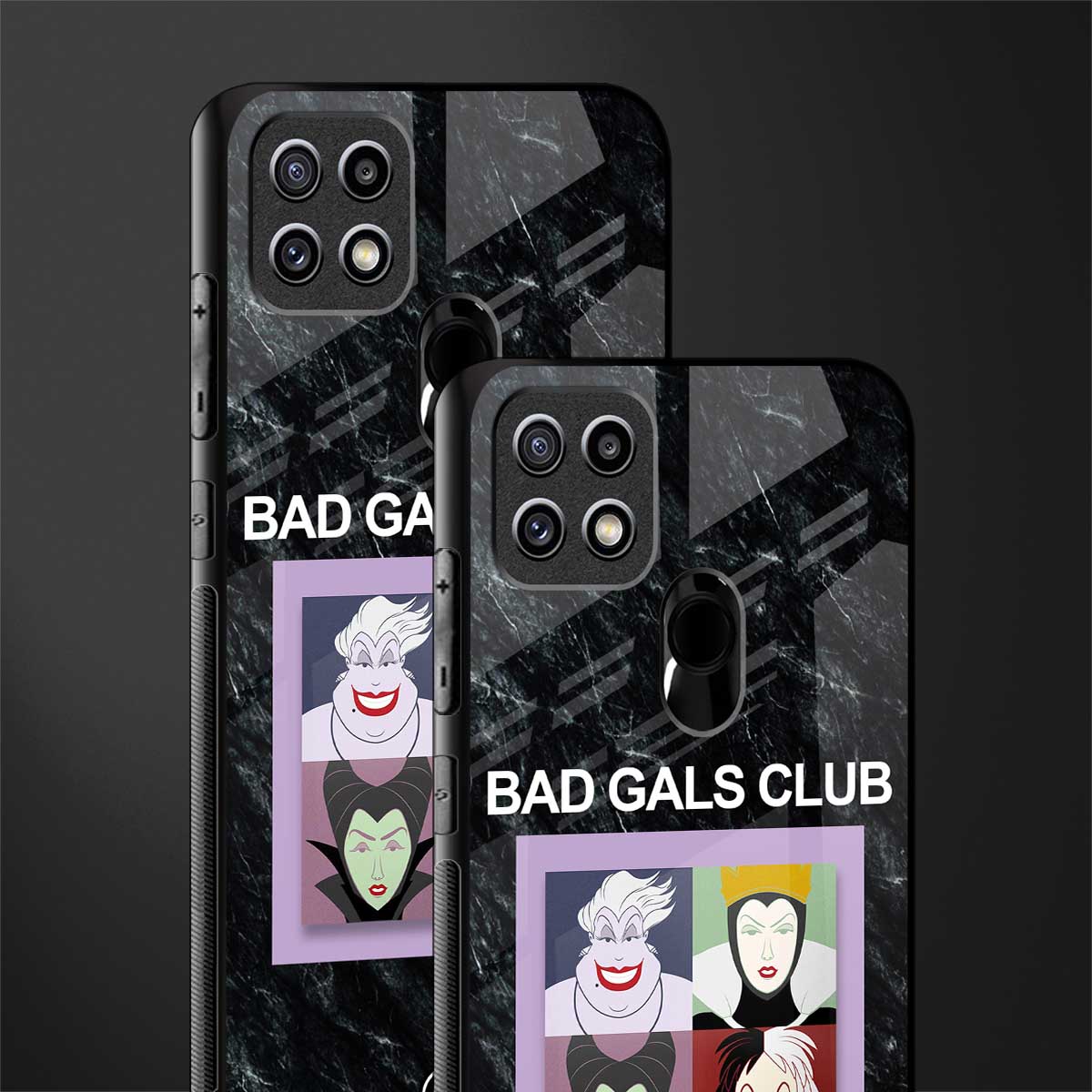 bad gals club glass case for oppo a15s image-2