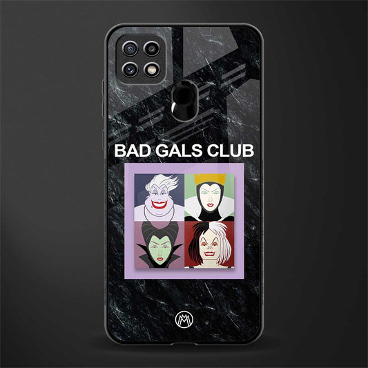 bad gals club glass case for oppo a15s image