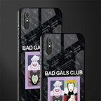 bad gals club glass case for redmi 9a image-2
