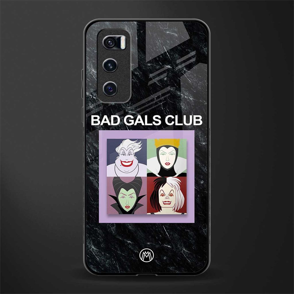 bad gals club glass case for vivo v20 se image