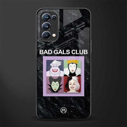 bad gals club glass case for oppo reno 5 pro image