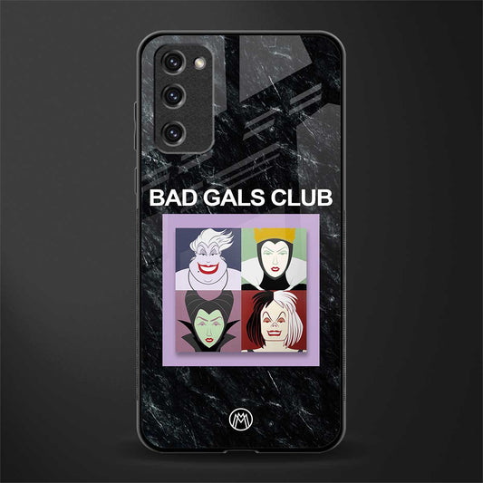 bad gals club glass case for samsung galaxy s20 fe image