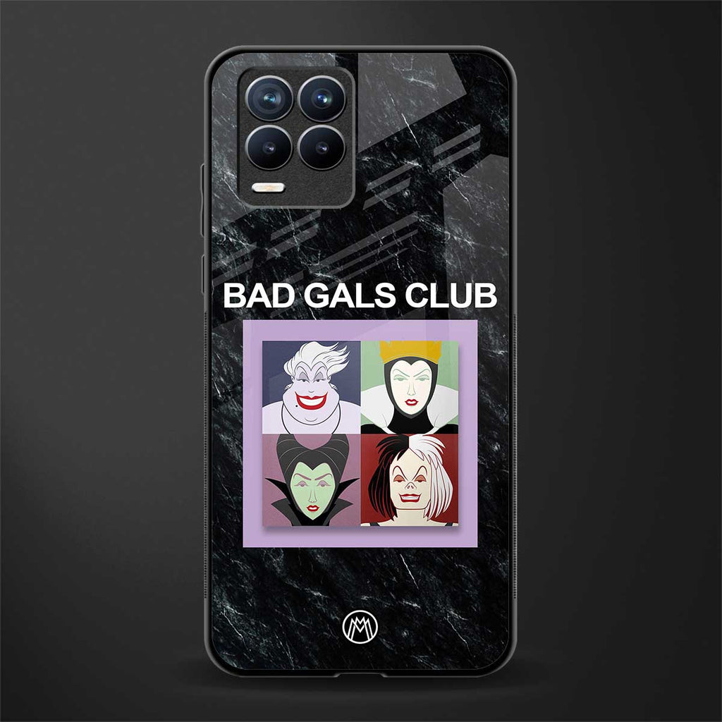 bad gals club glass case for realme 8 pro image