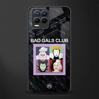 bad gals club glass case for realme 8 4g image