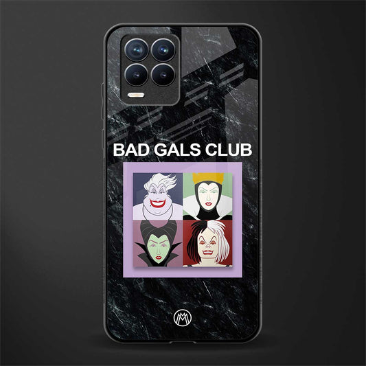bad gals club glass case for realme 8 4g image