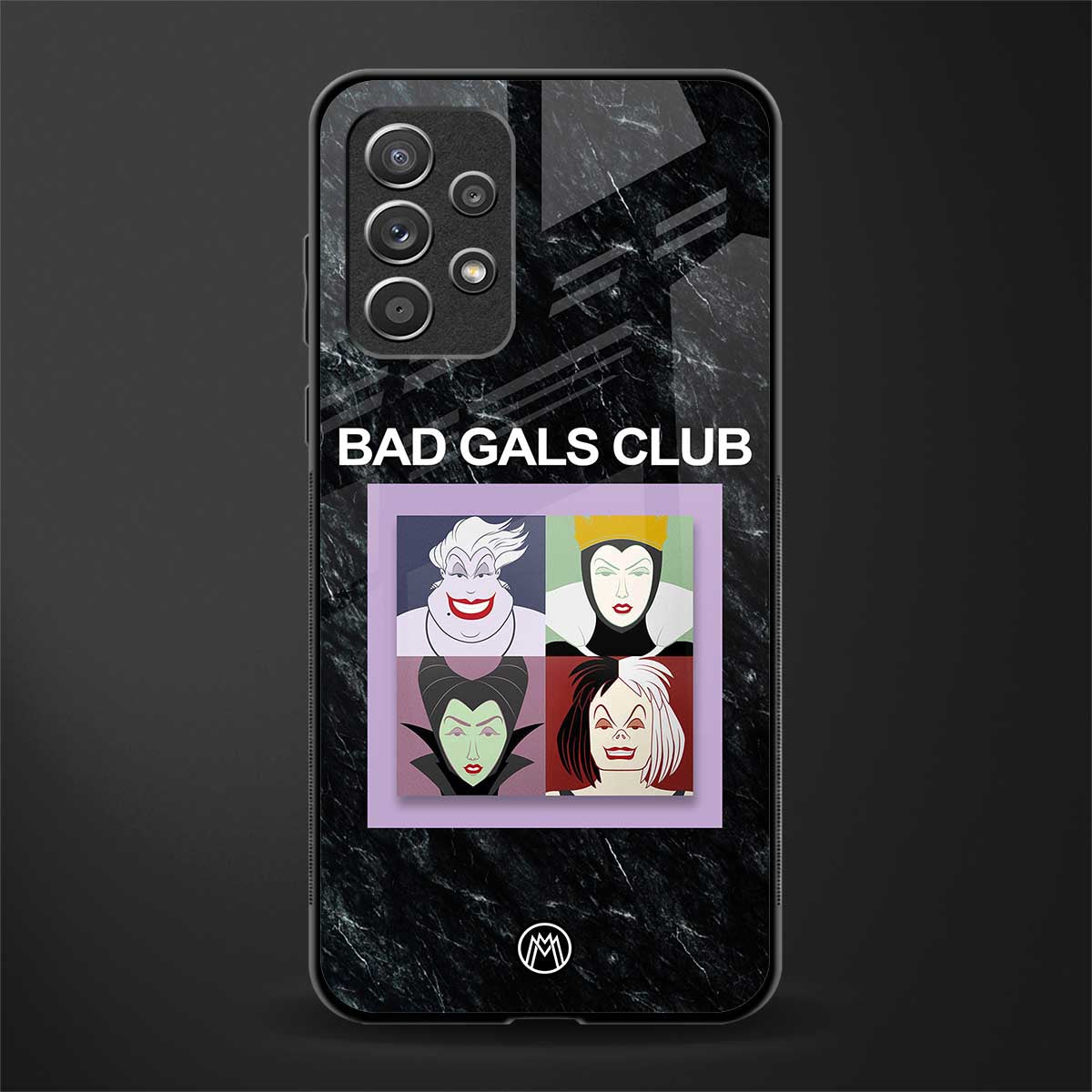 bad gals club glass case for samsung galaxy a72 image