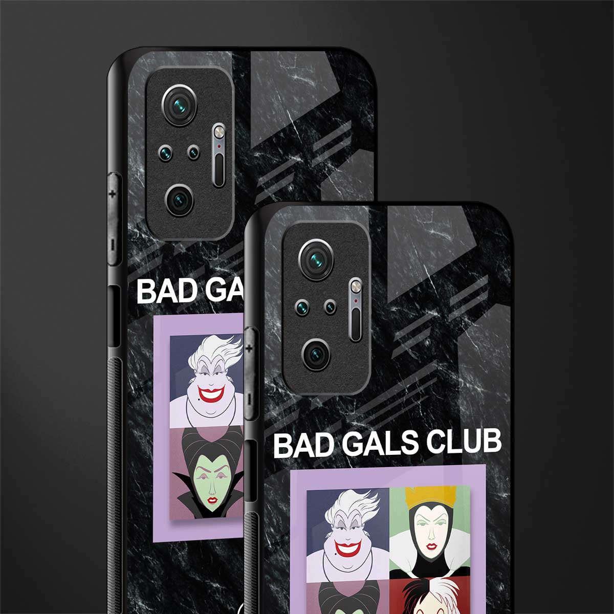 bad gals club glass case for redmi note 10 pro image-2
