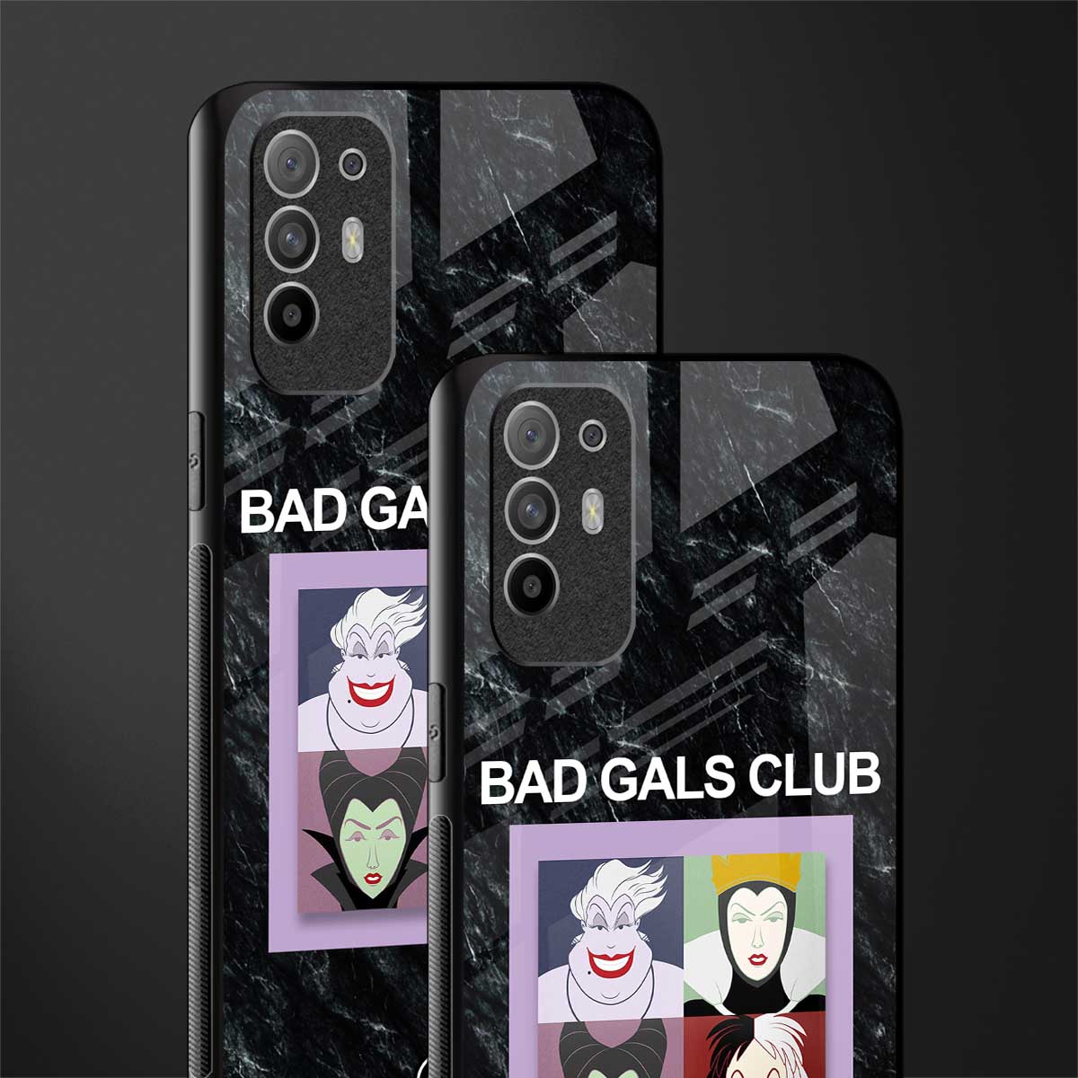 bad gals club glass case for oppo f19 pro plus image-2