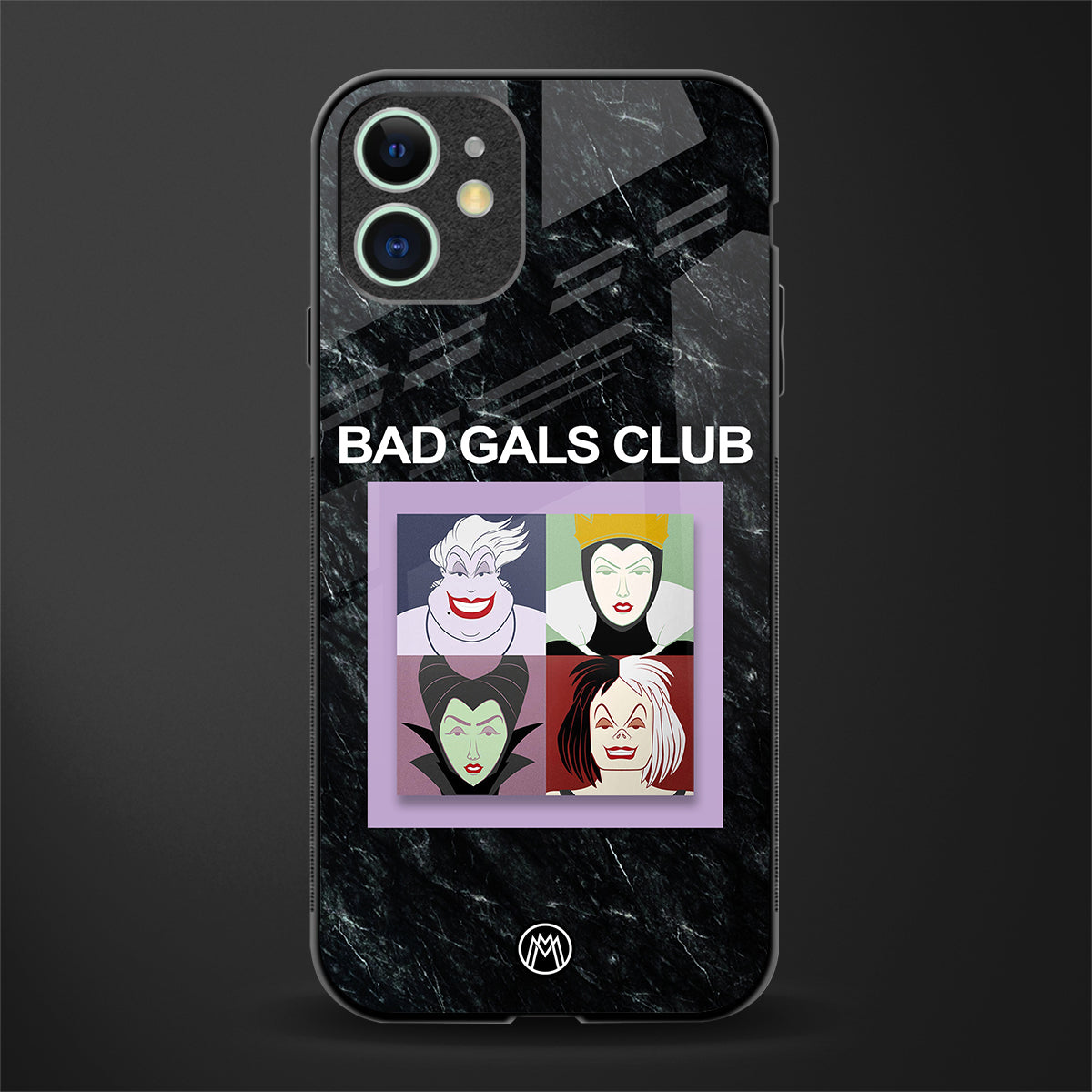 bad gals club glass case for iphone 12 image