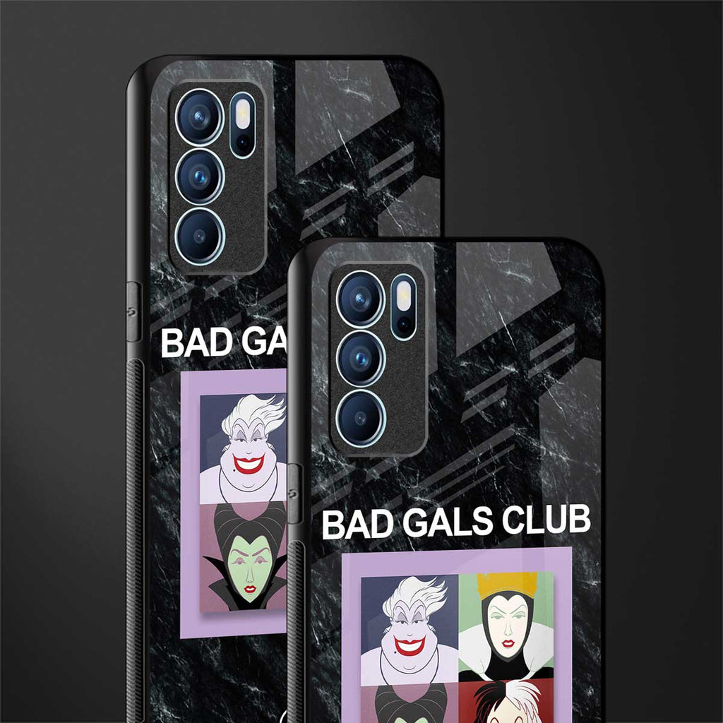 bad gals club glass case for oppo reno6 5g image-2