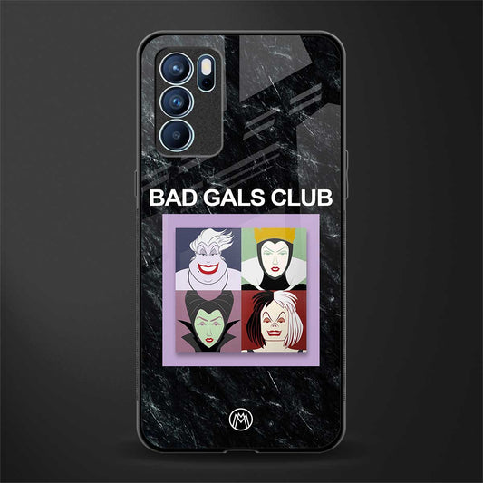 bad gals club glass case for oppo reno6 5g image