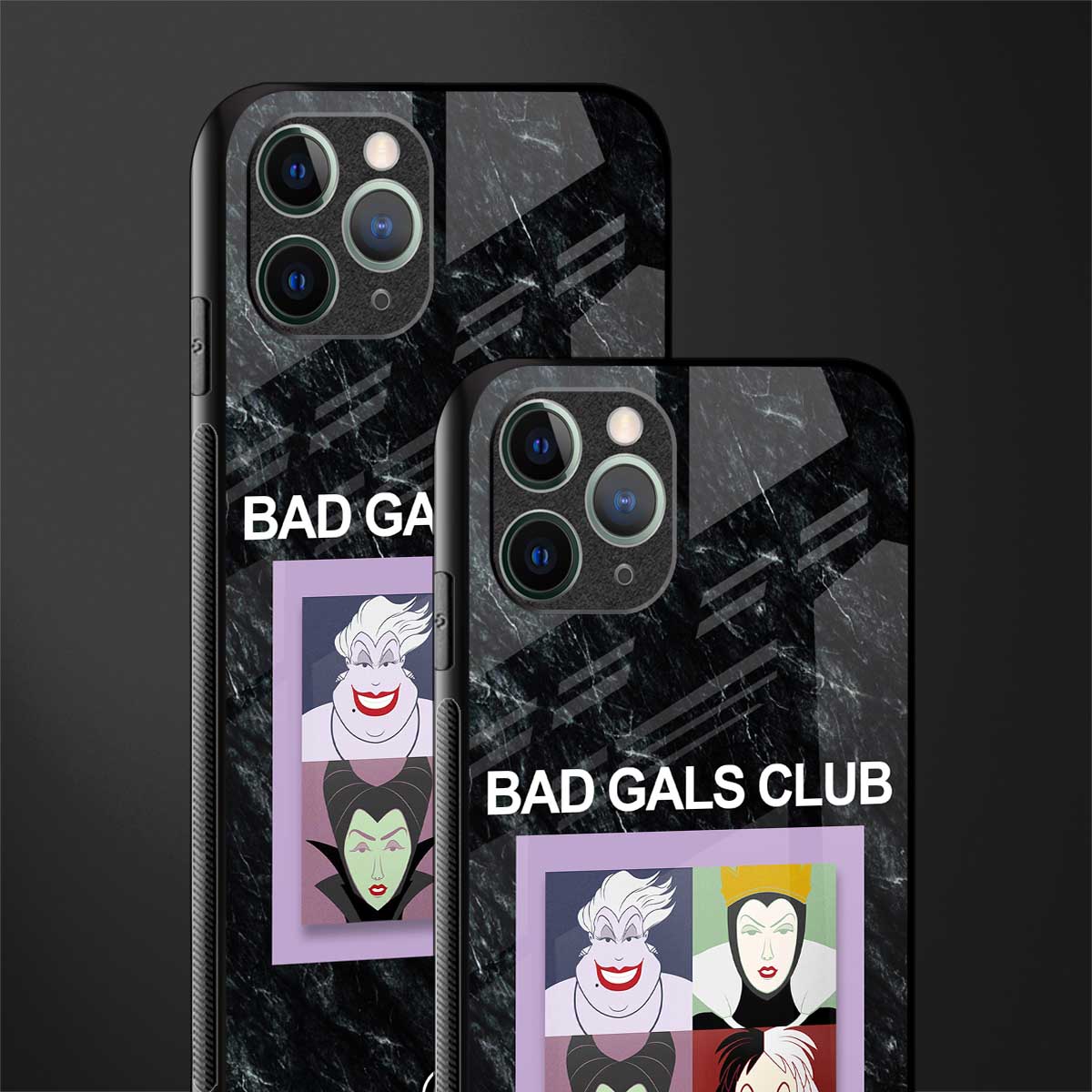 bad gals club glass case for iphone 11 pro max image-2