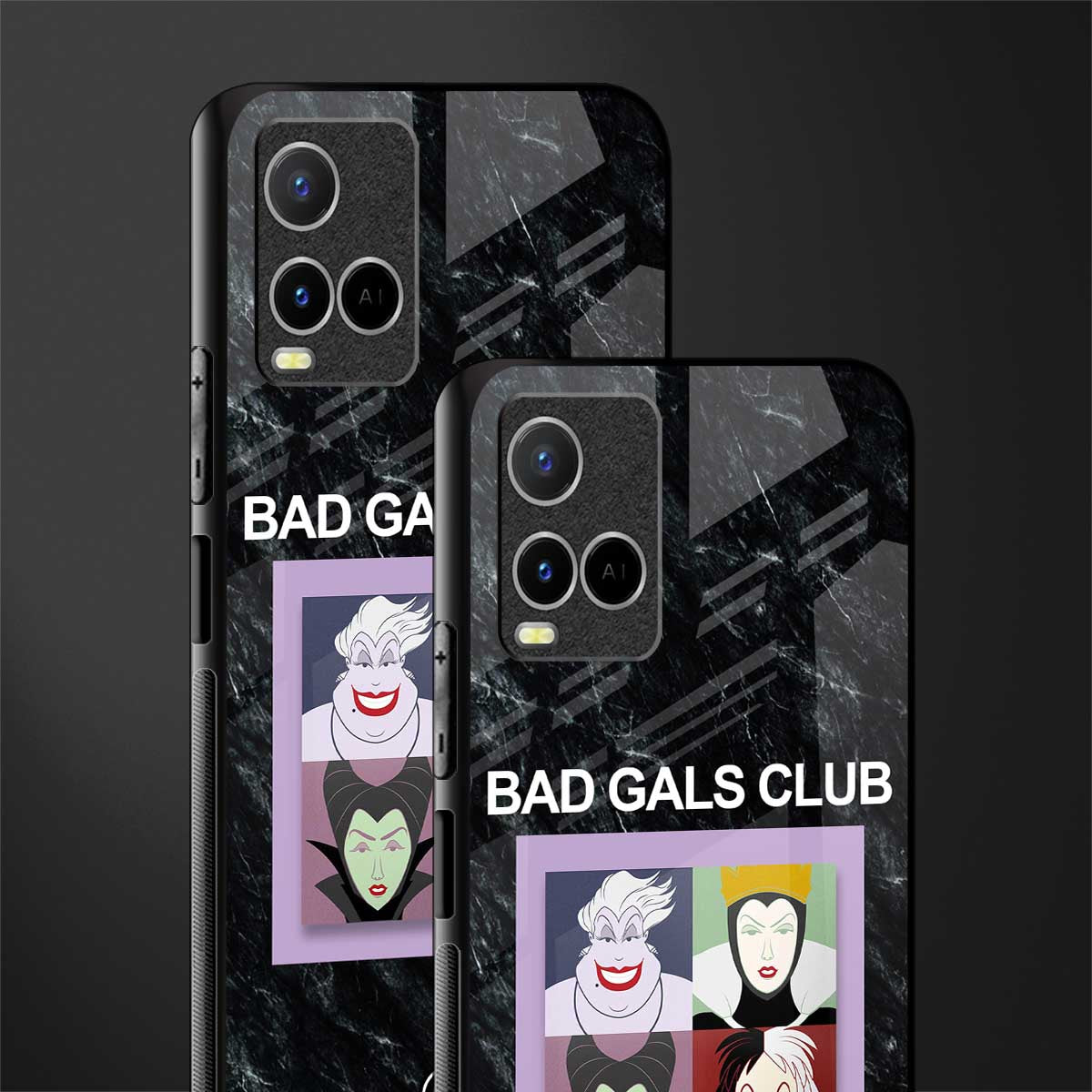 bad gals club glass case for vivo y21 image-2