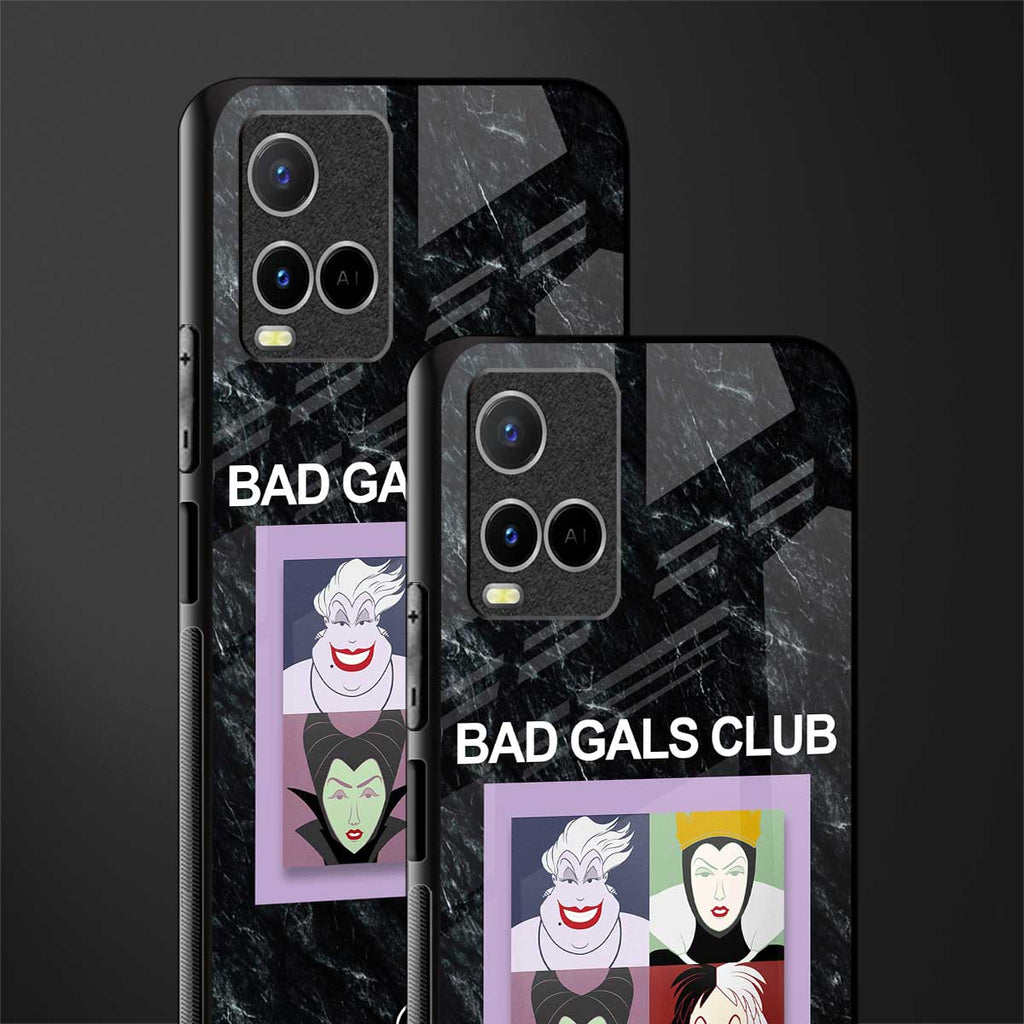 bad gals club glass case for vivo y21s image-2