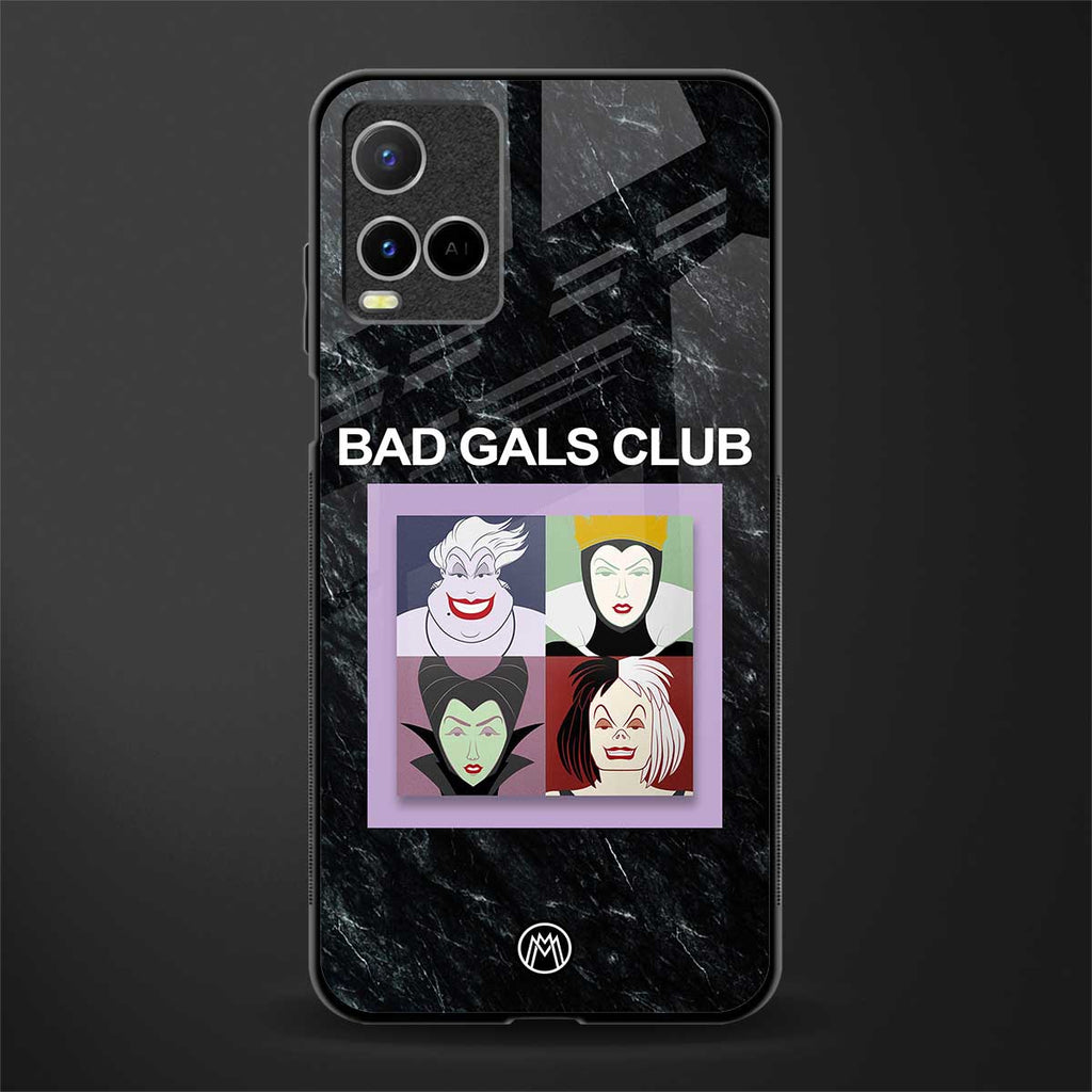 bad gals club glass case for vivo y21s image