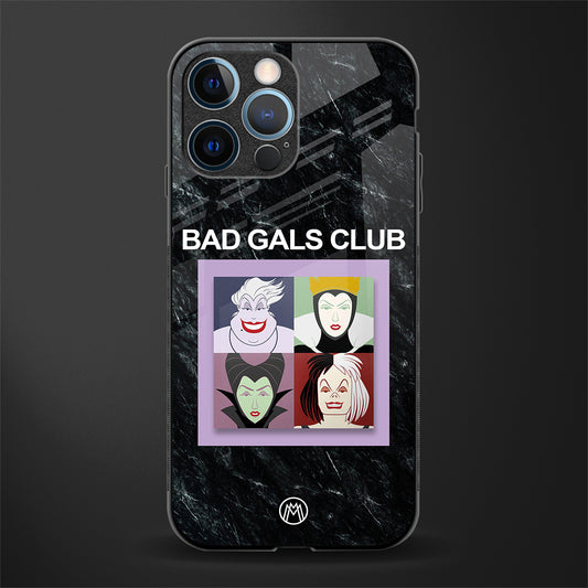bad gals club glass case for iphone 12 pro image