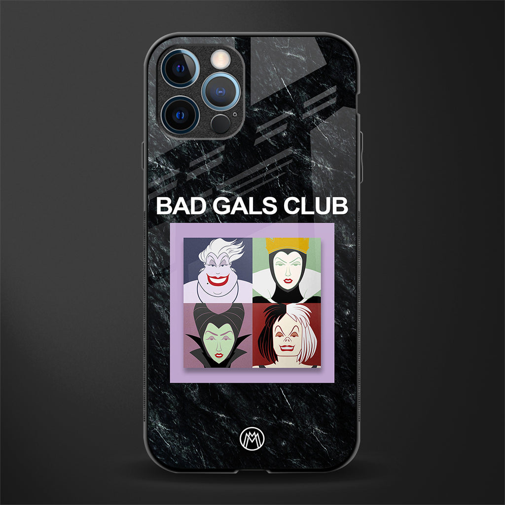 bad gals club glass case for iphone 12 pro max image