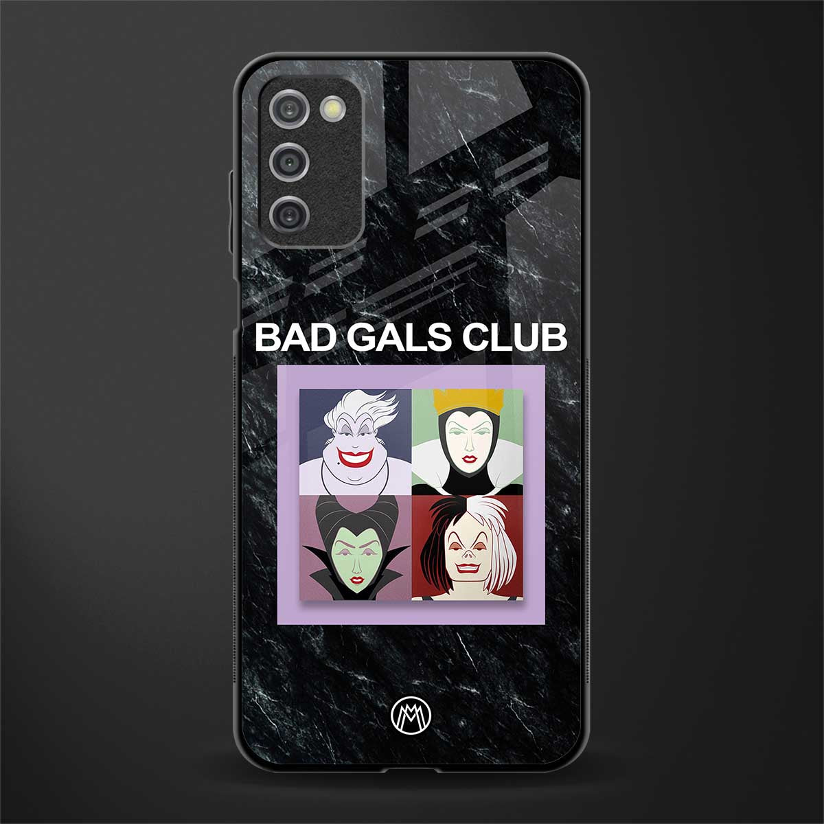 bad gals club glass case for samsung galaxy a03s image