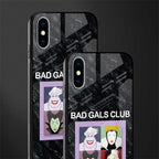 bad gals club glass case for iphone xs image-2