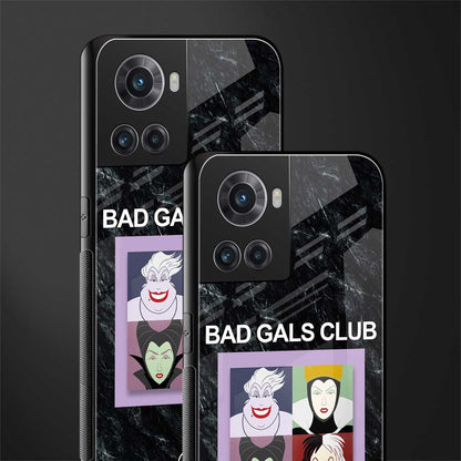 bad gals club back phone cover | glass case for oneplus 10r 5g