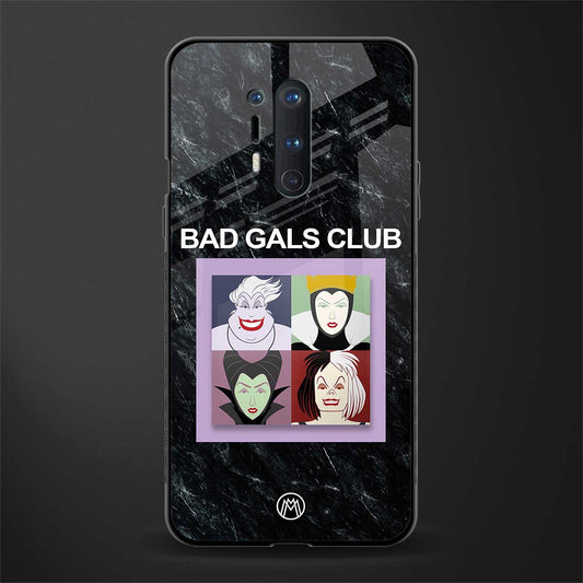 bad gals club glass case for oneplus 8 pro image