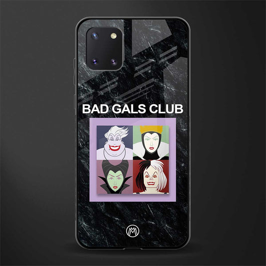 bad gals club glass case for samsung a81 image