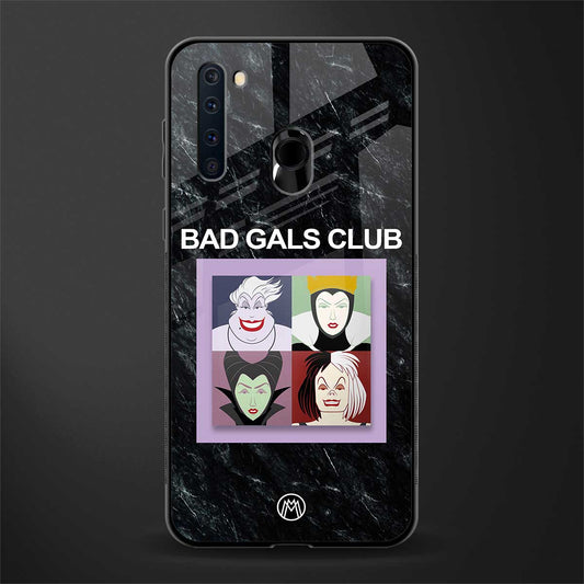 bad gals club glass case for samsung a21 image