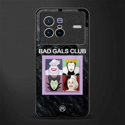 bad gals club glass case for vivo x80 image