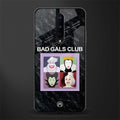 bad gals club glass case for oneplus 8 image