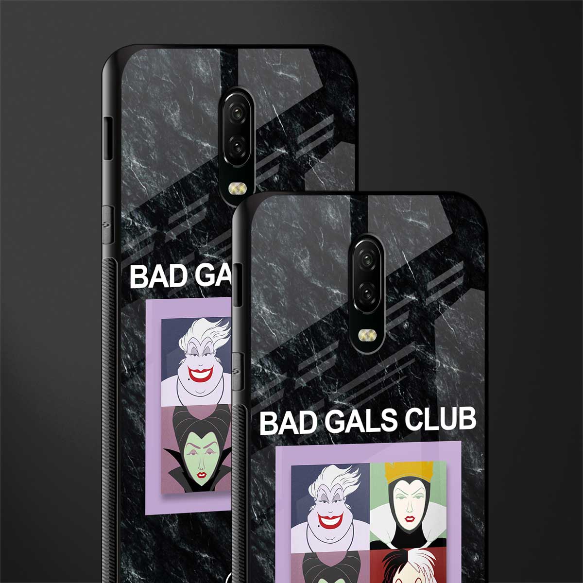 bad gals club glass case for oneplus 6t image-2