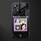 bad gals club back phone cover | glass case for xiaomi 12 pro