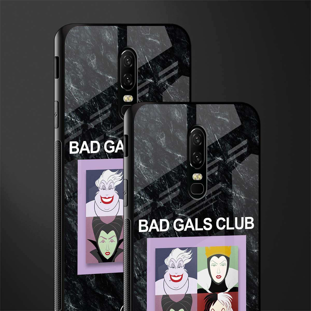 bad gals club glass case for oneplus 6 image-2