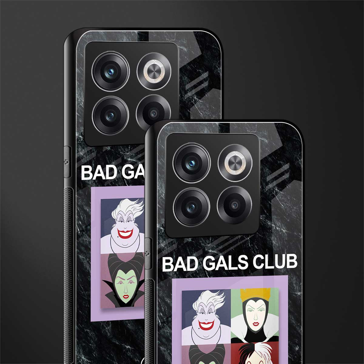 bad gals club back phone cover | glass case for oneplus 10t